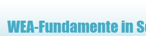 WEA-Fundamente in See  